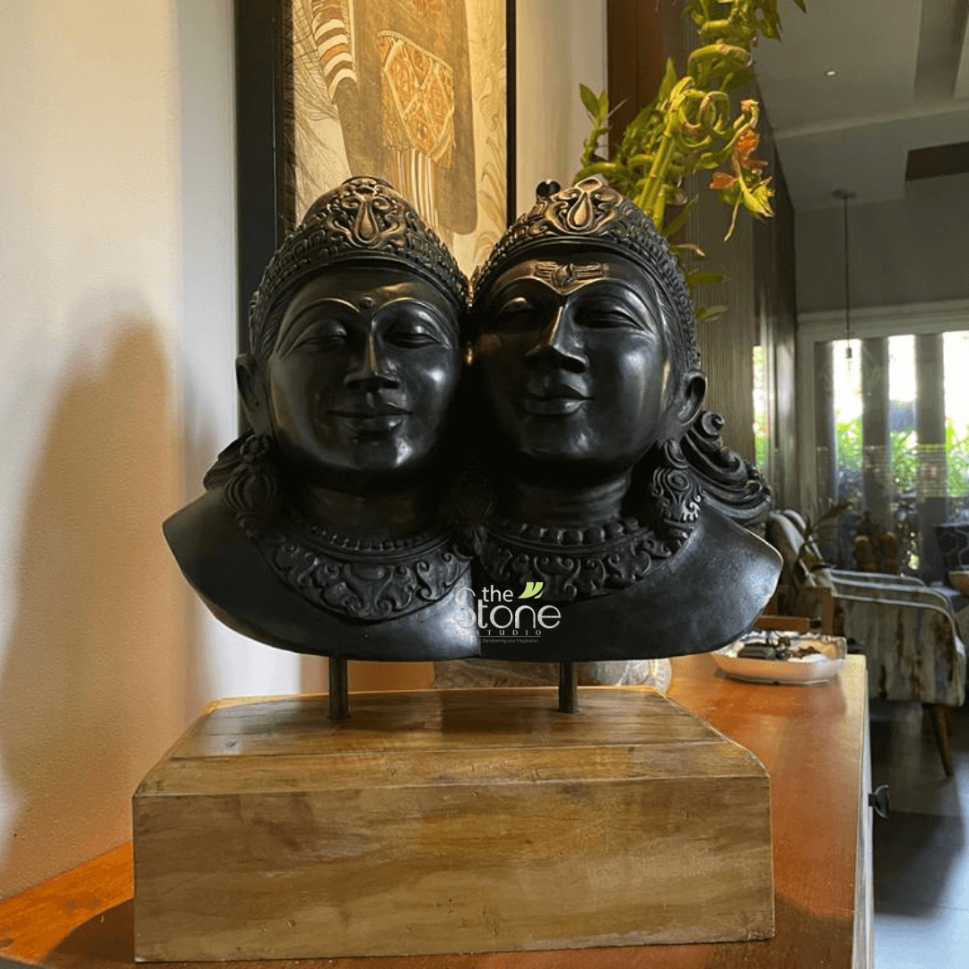 Shiva Parvati Statue 18″