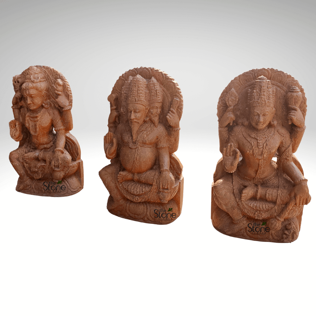 Trimurti Statue 18″