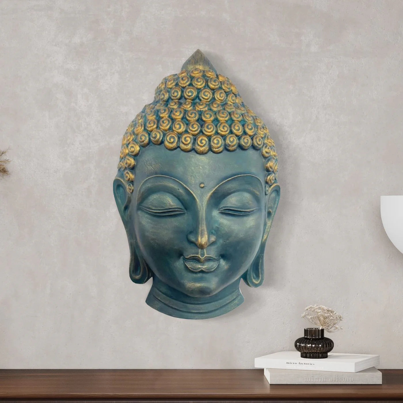 2.5 Feet Buddha Face Wall Hanging