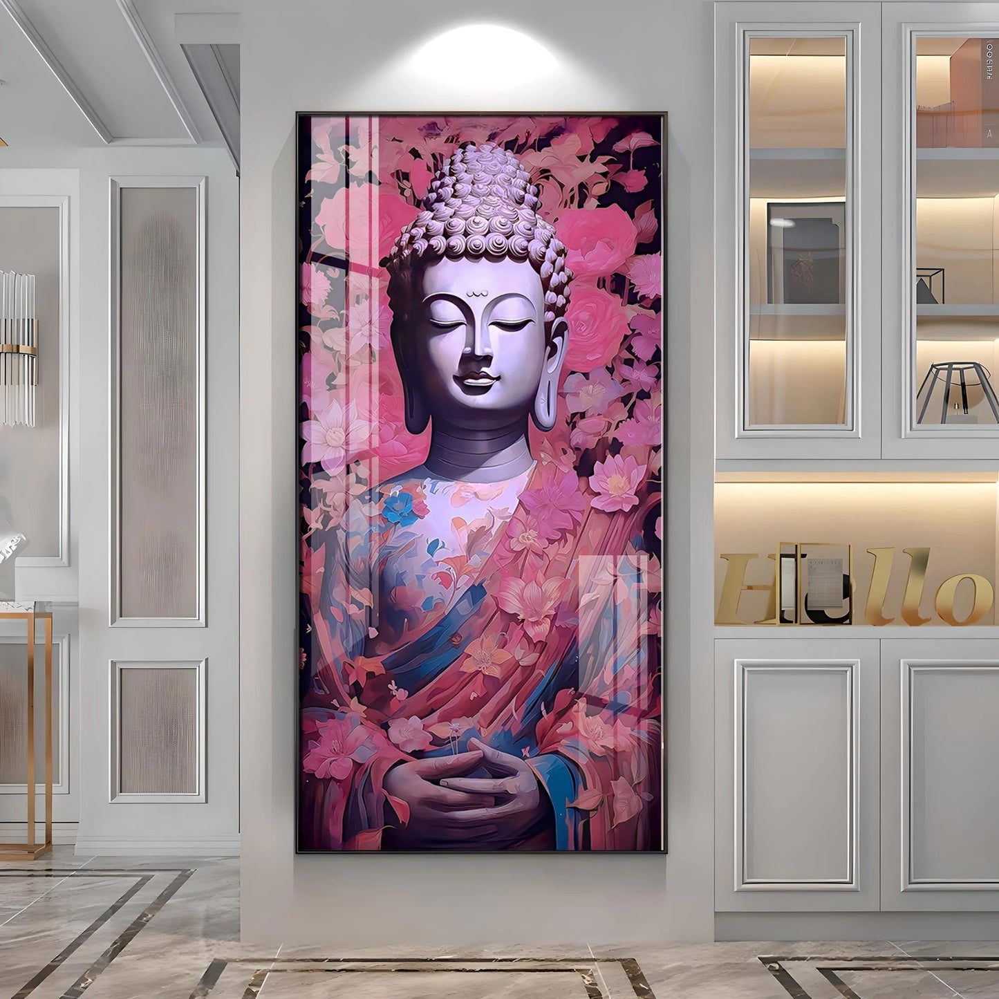 Buddha Figurine Premium Acrylic Wall Art
