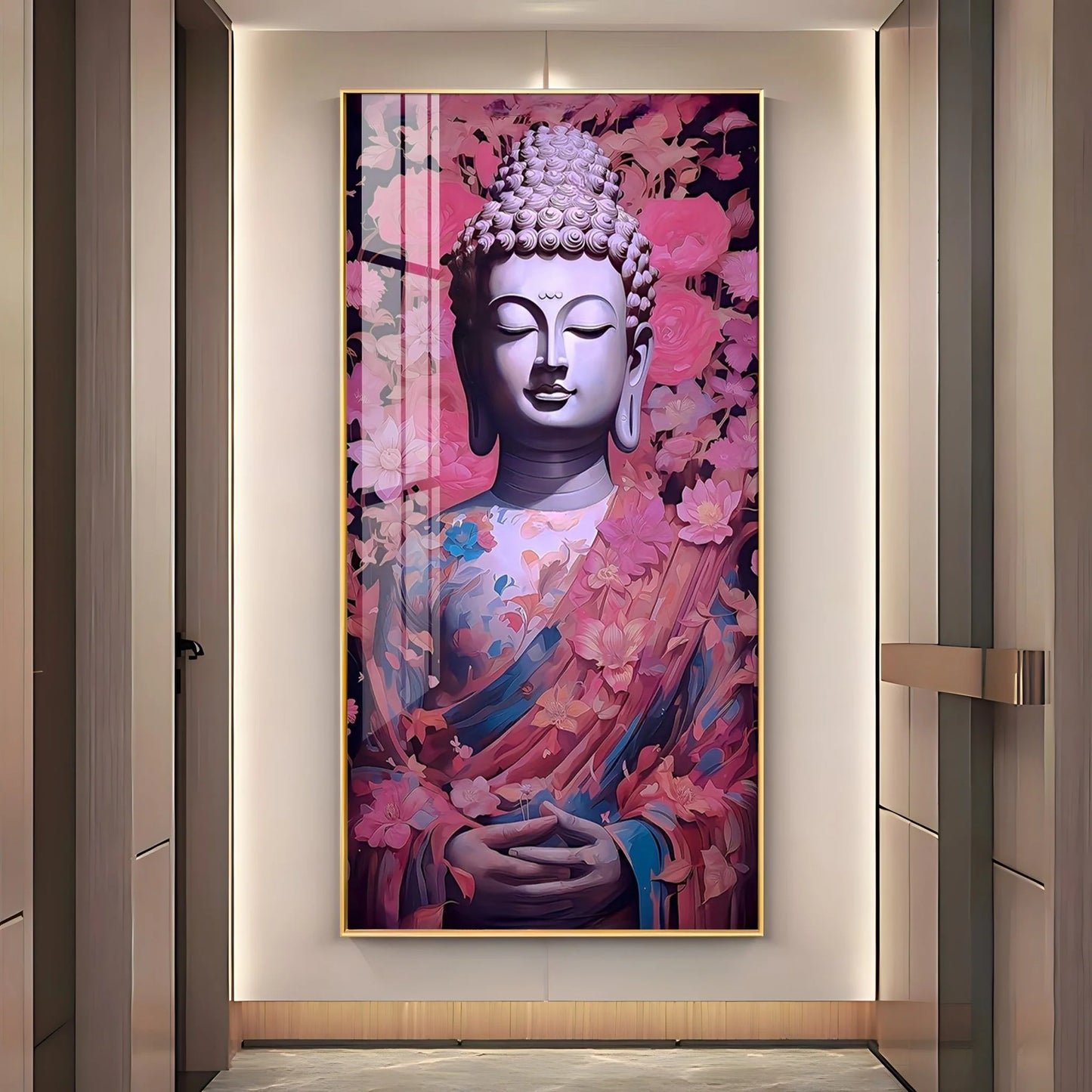 Buddha Figurine Premium Acrylic Wall Art