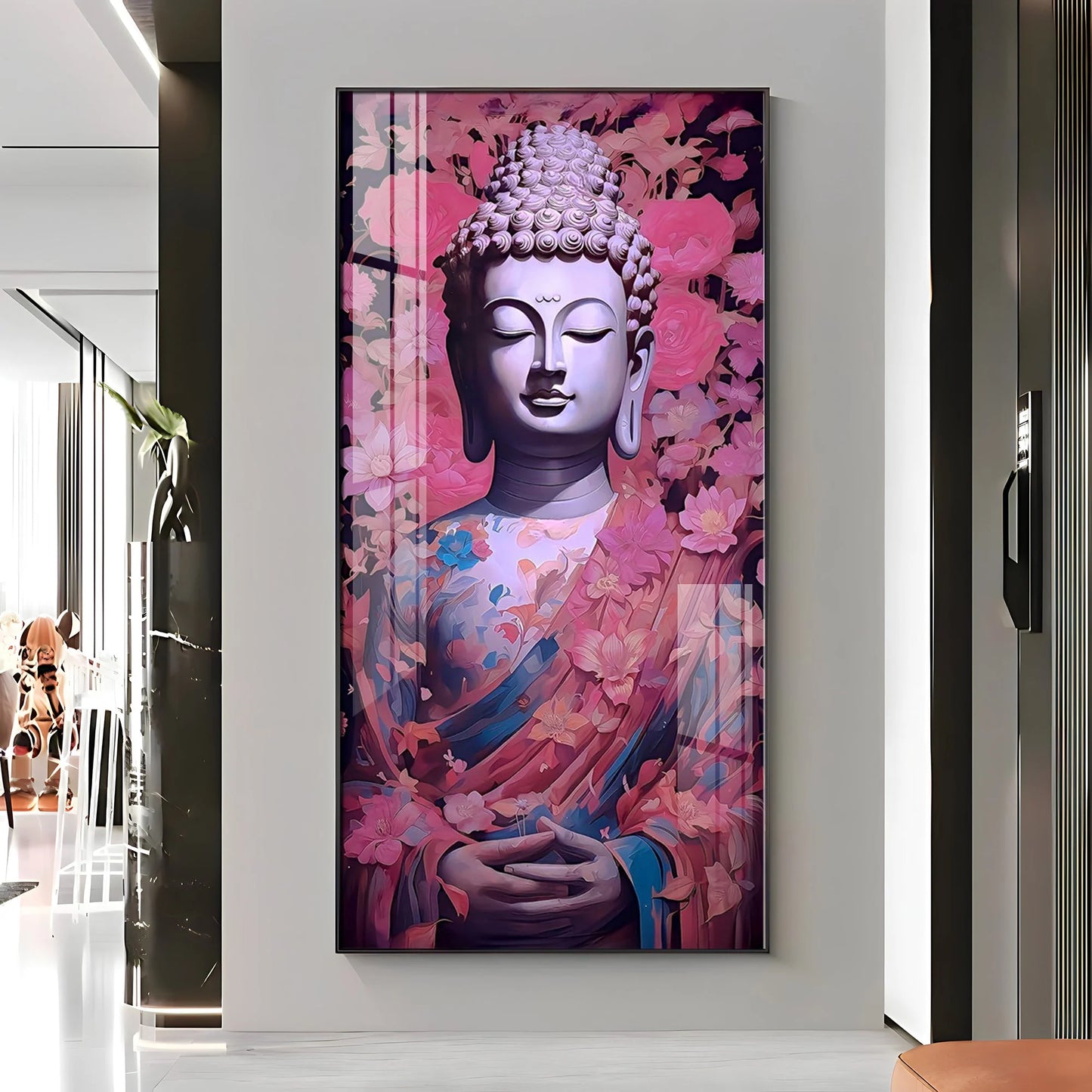 Buddha Figurine Premium Acrylic Wall Art