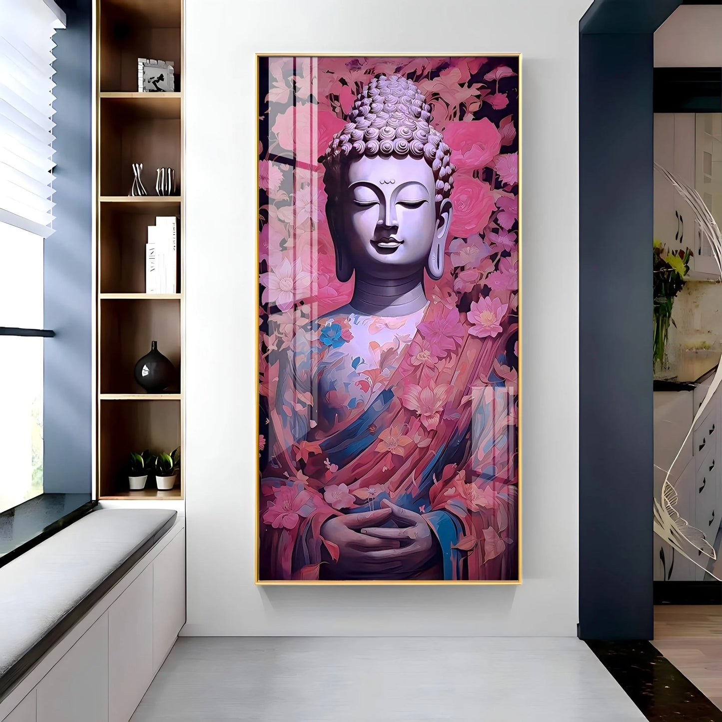 Buddha Figurine Premium Acrylic Wall Art