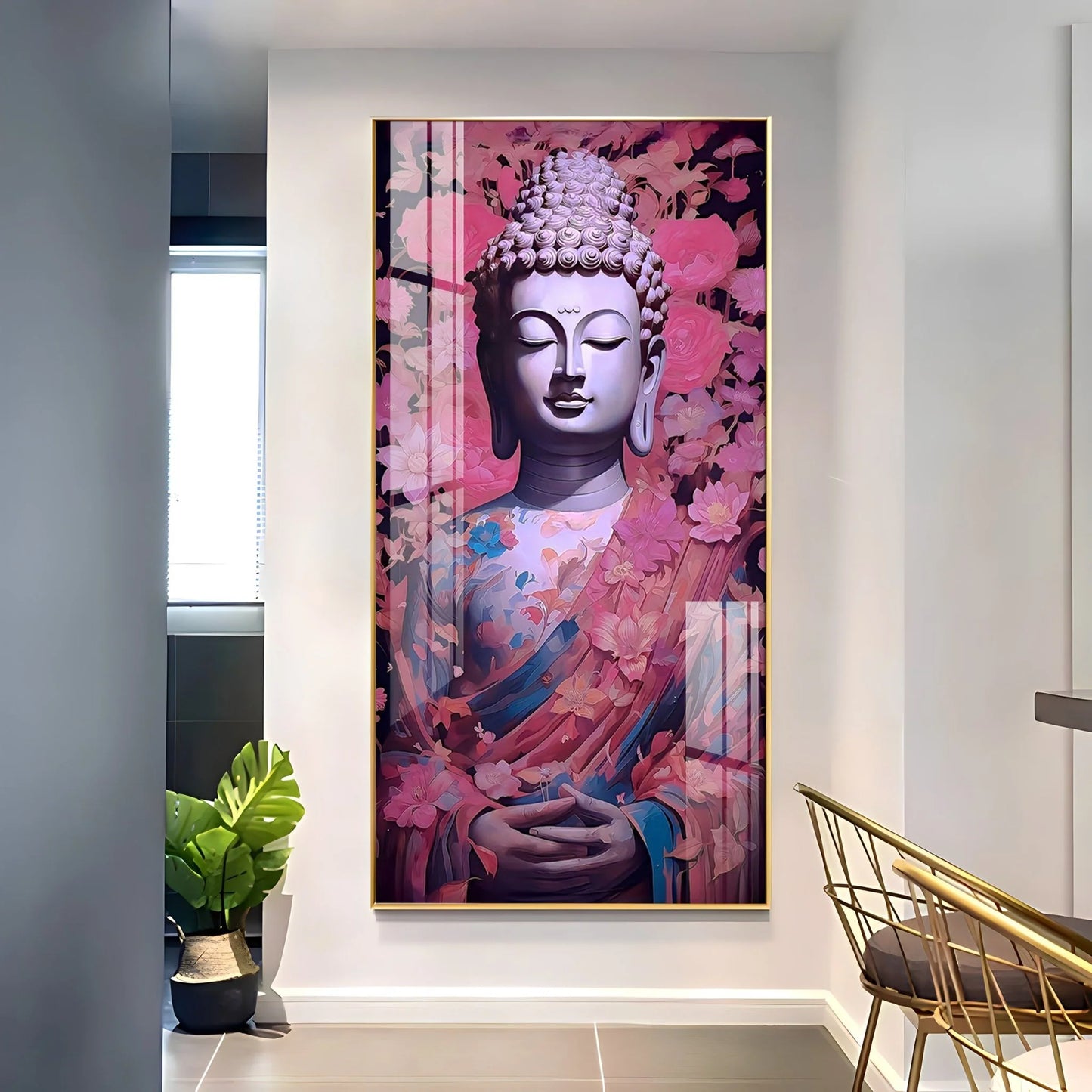 Buddha Figurine Premium Acrylic Wall Art