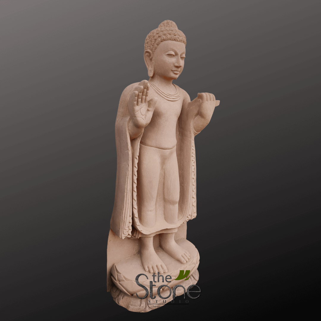 Gautam Buddha Standing Statue 18″