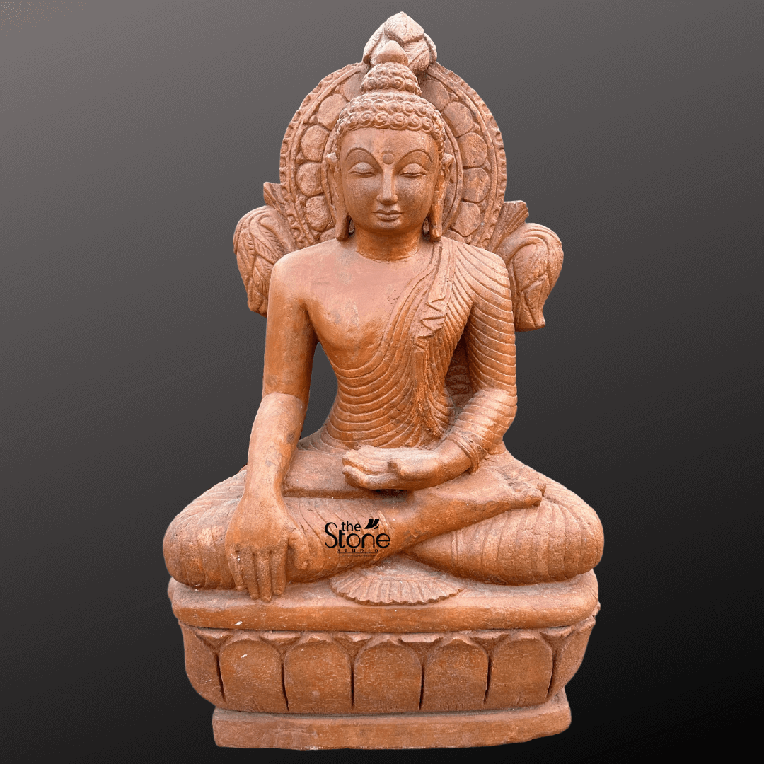 Earth Touching Buddha Statue 3ft