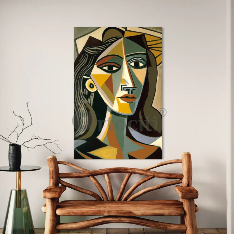 Femme Cubisme Elegance - Pablo Picasso Canvas Giclee Prints