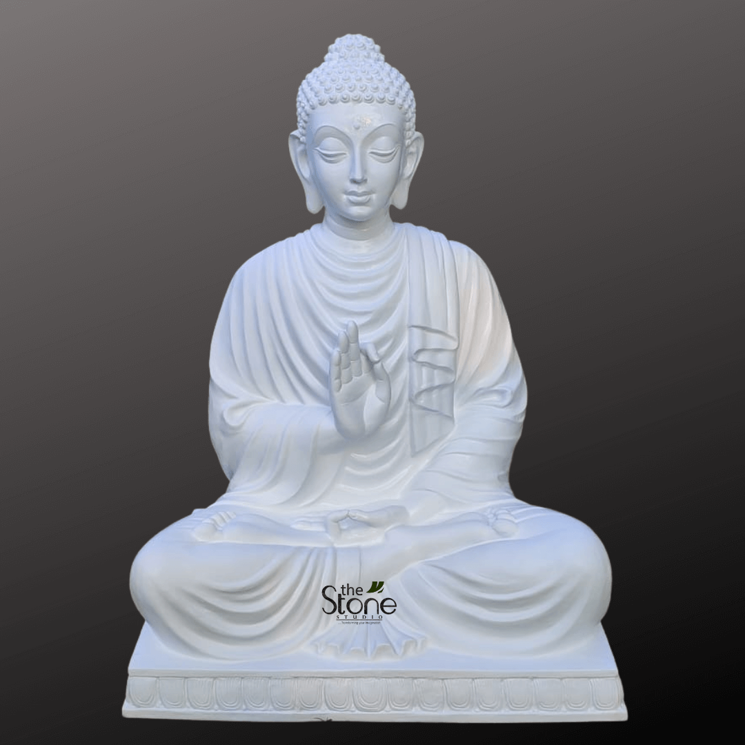 Fiber Buddha Statue 4 feet