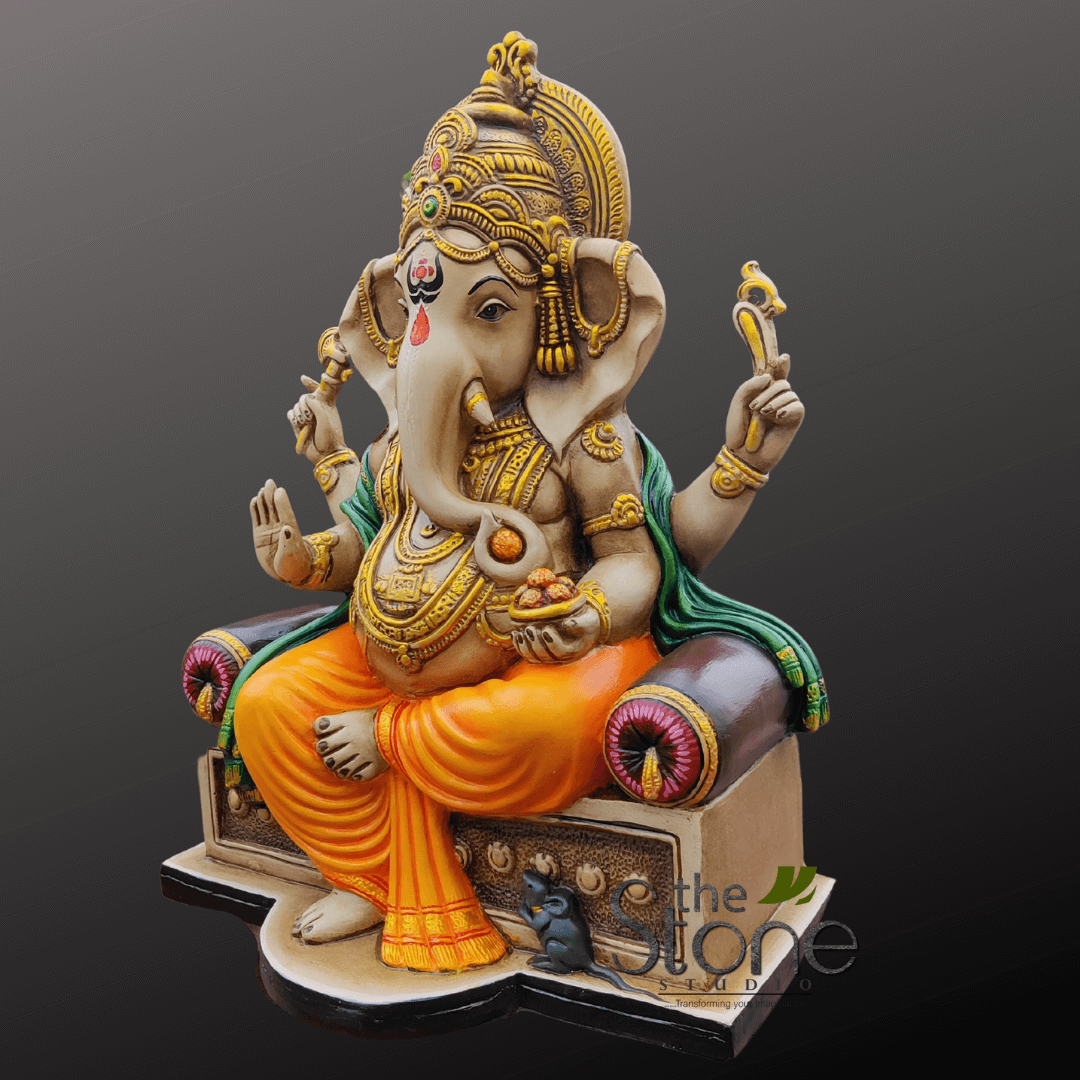 Fiber Ganesh Murti 2ft