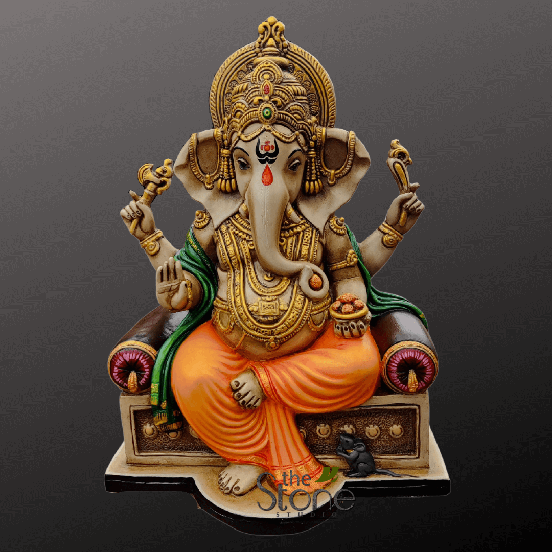 Fiber Ganesh Murti 2ft
