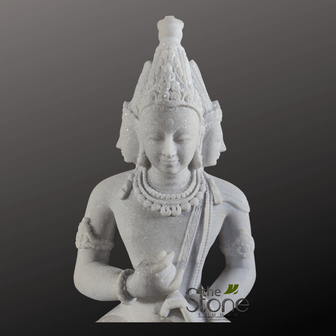 Four Face Buddha Statue 18″