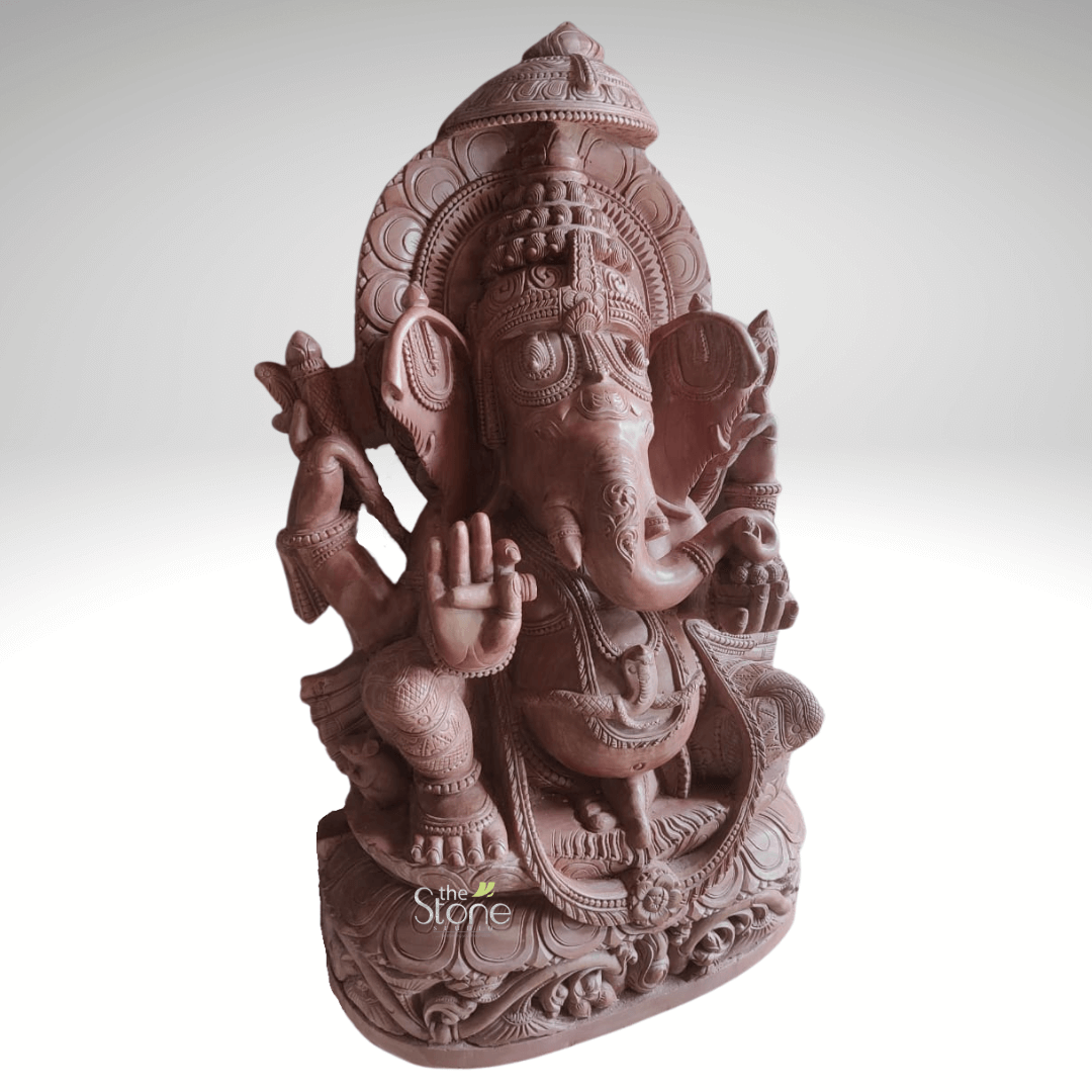 Ganesh Statue Stone 2ft