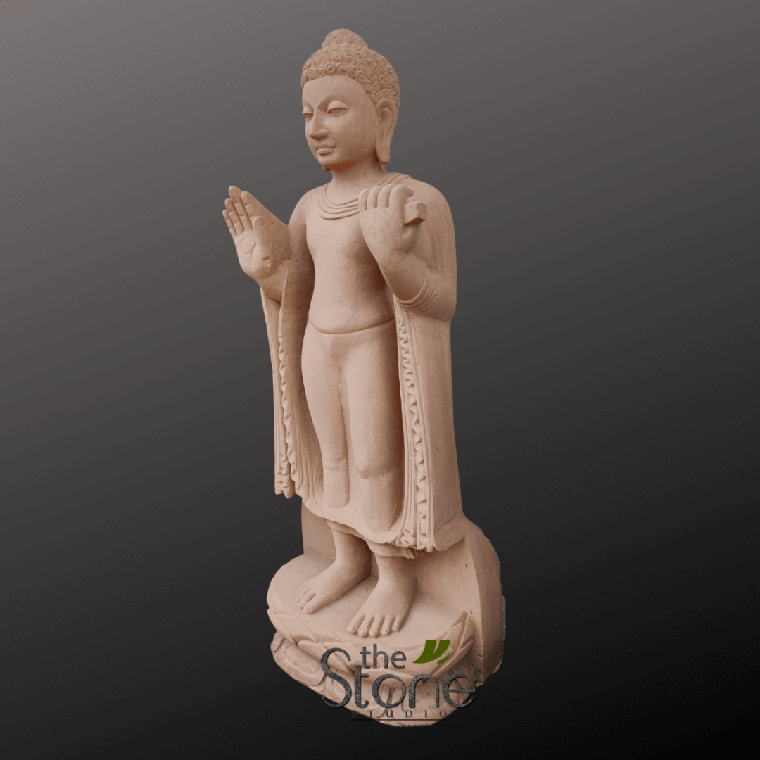 Gautam Buddha Standing Statue 18″