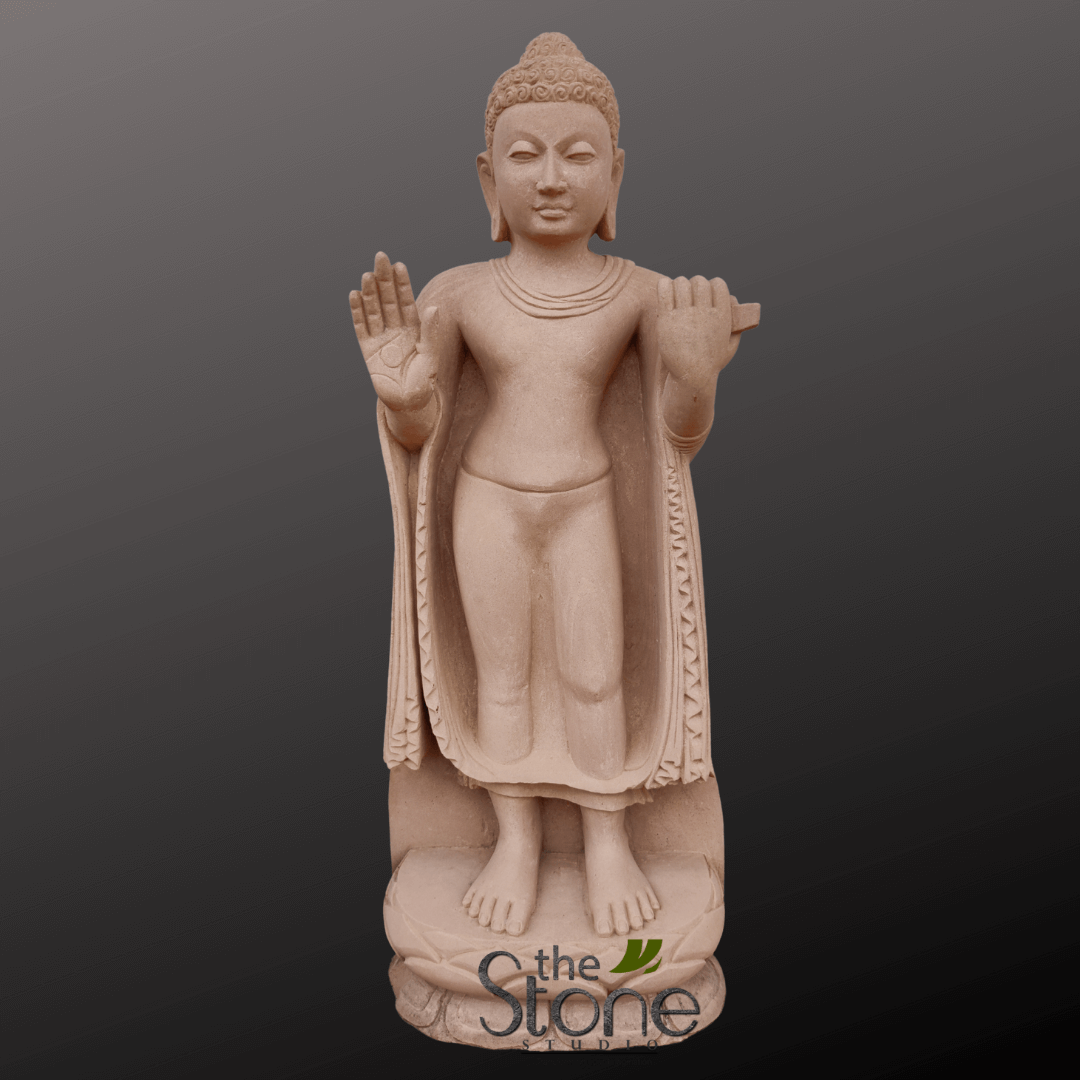 Gautam Buddha Standing Statue 18″