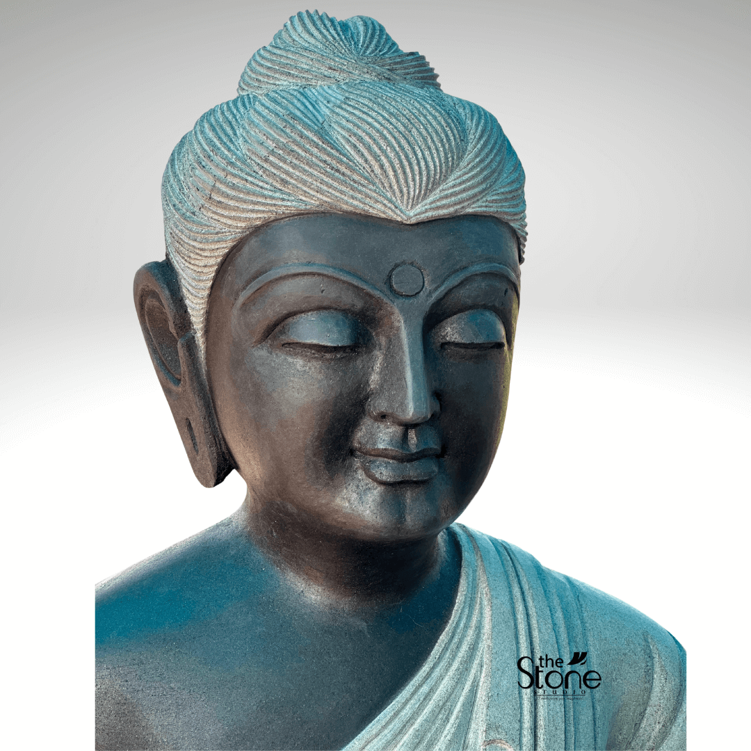 Granite Buddha Garden Statue 3ft