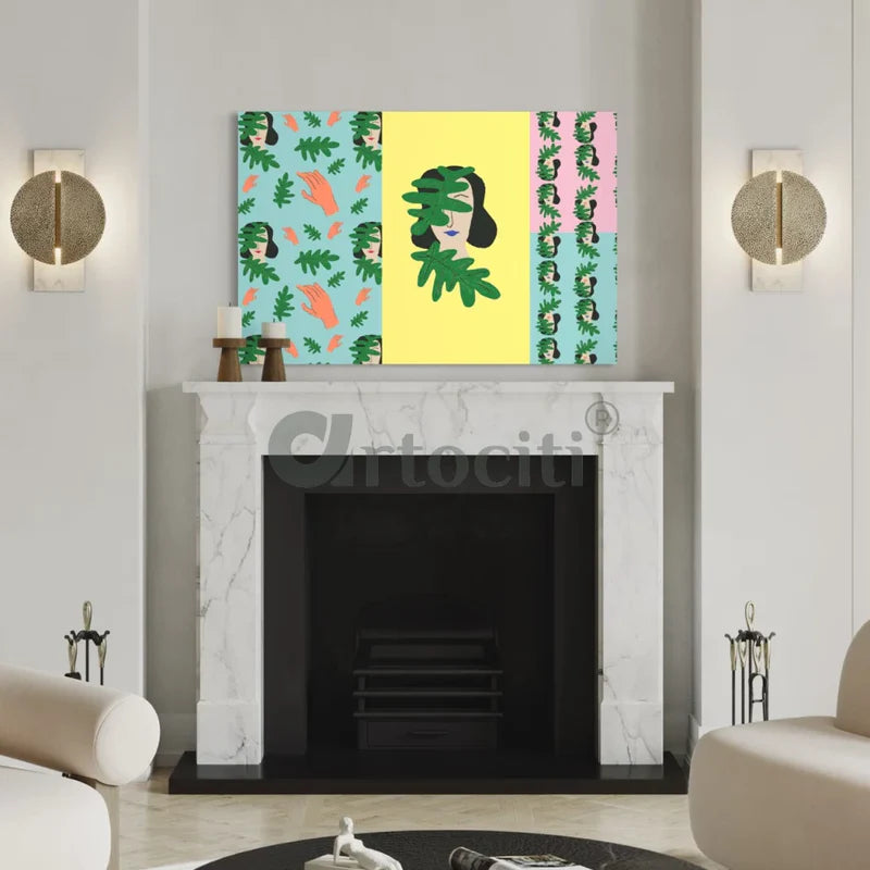 Henri Matisse Women Face Canvas Giclee Masterpiece