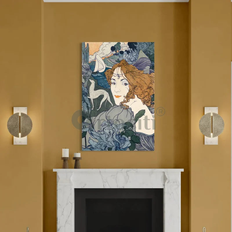 Homecoming Retour Canvas Giclee Print by Georges de Feure World Famous Painting