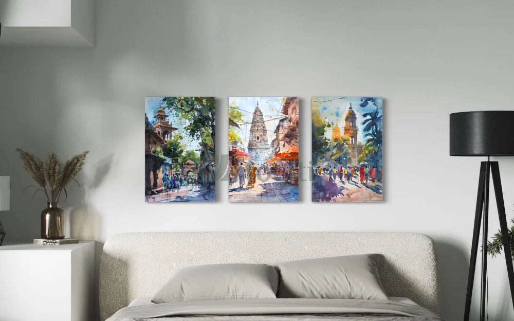 Iconic Indian Cities (Pune) Famous Canvas Set