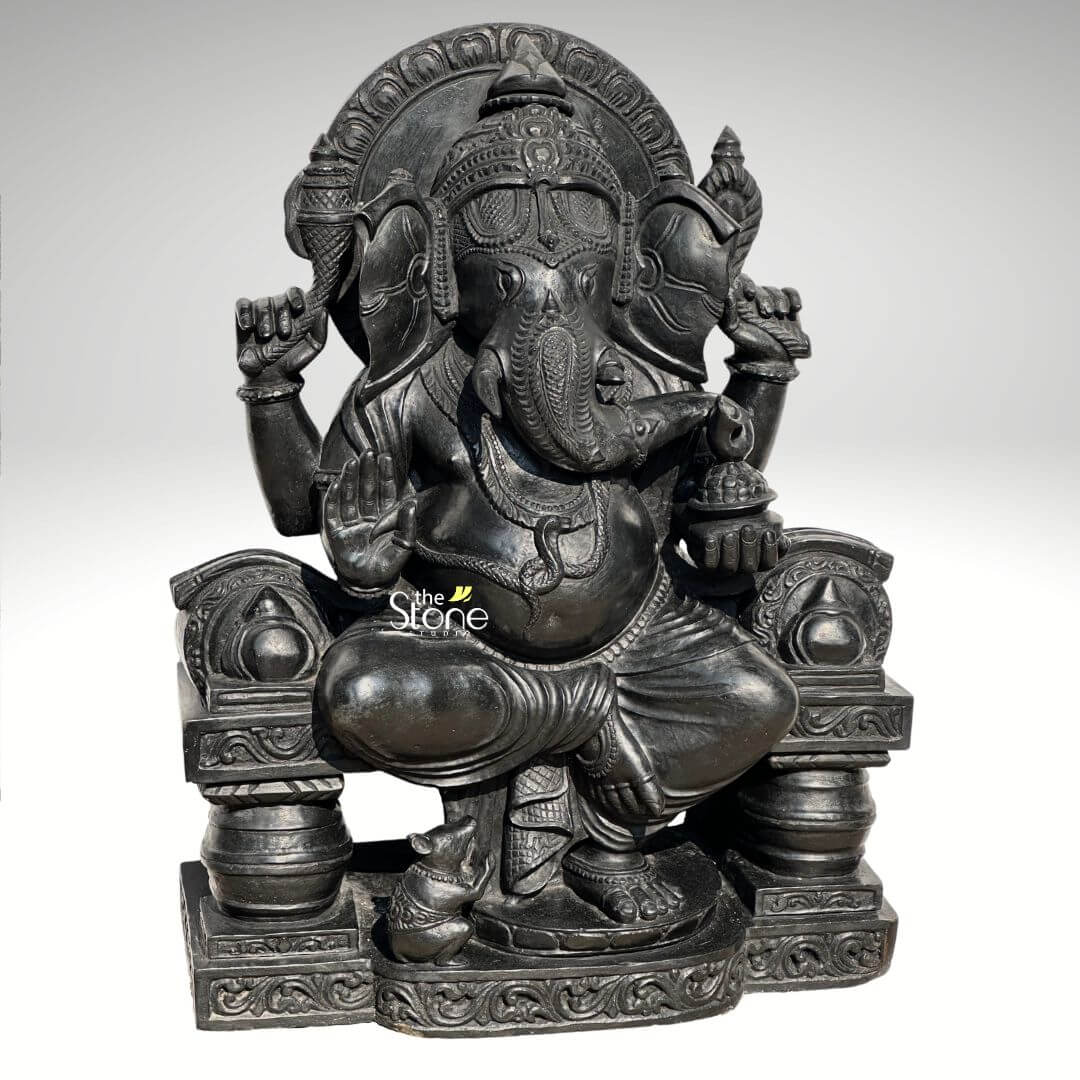 Abhaya Mudra Ganesha Statue 2ft