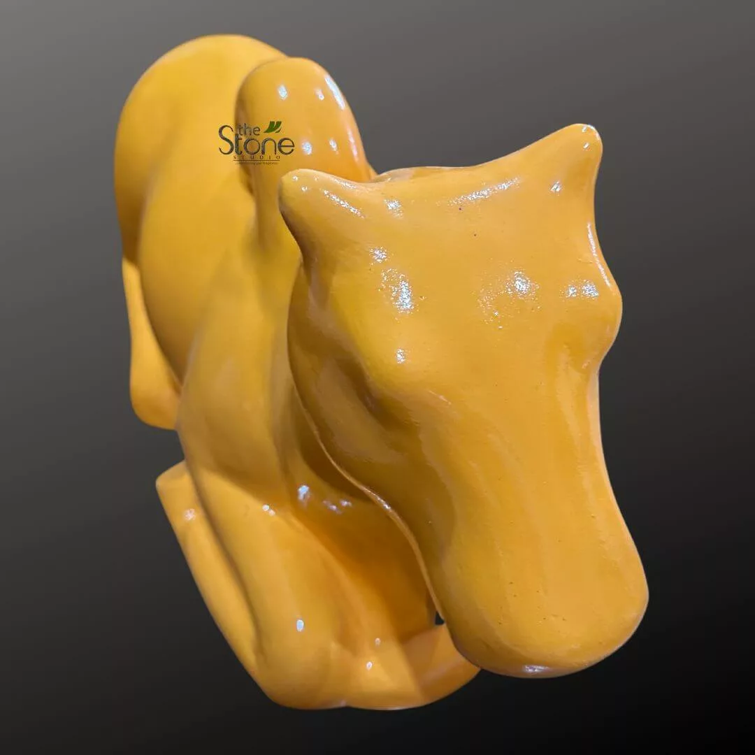 Modern Nandi Statue 18 inch