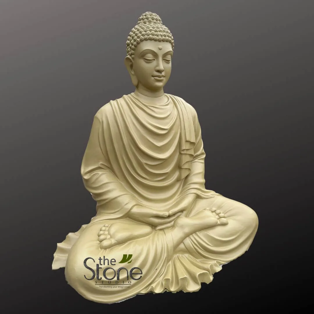 Fibre Buddha Statue 4′