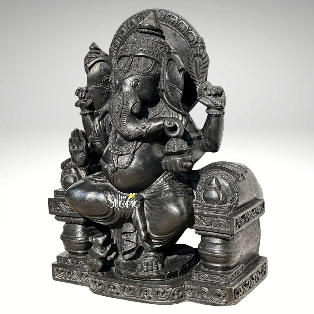 Abhaya Mudra Ganesha Statue 2ft