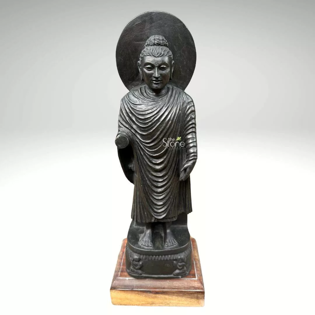 Standing Buddha From Gandhara 21″