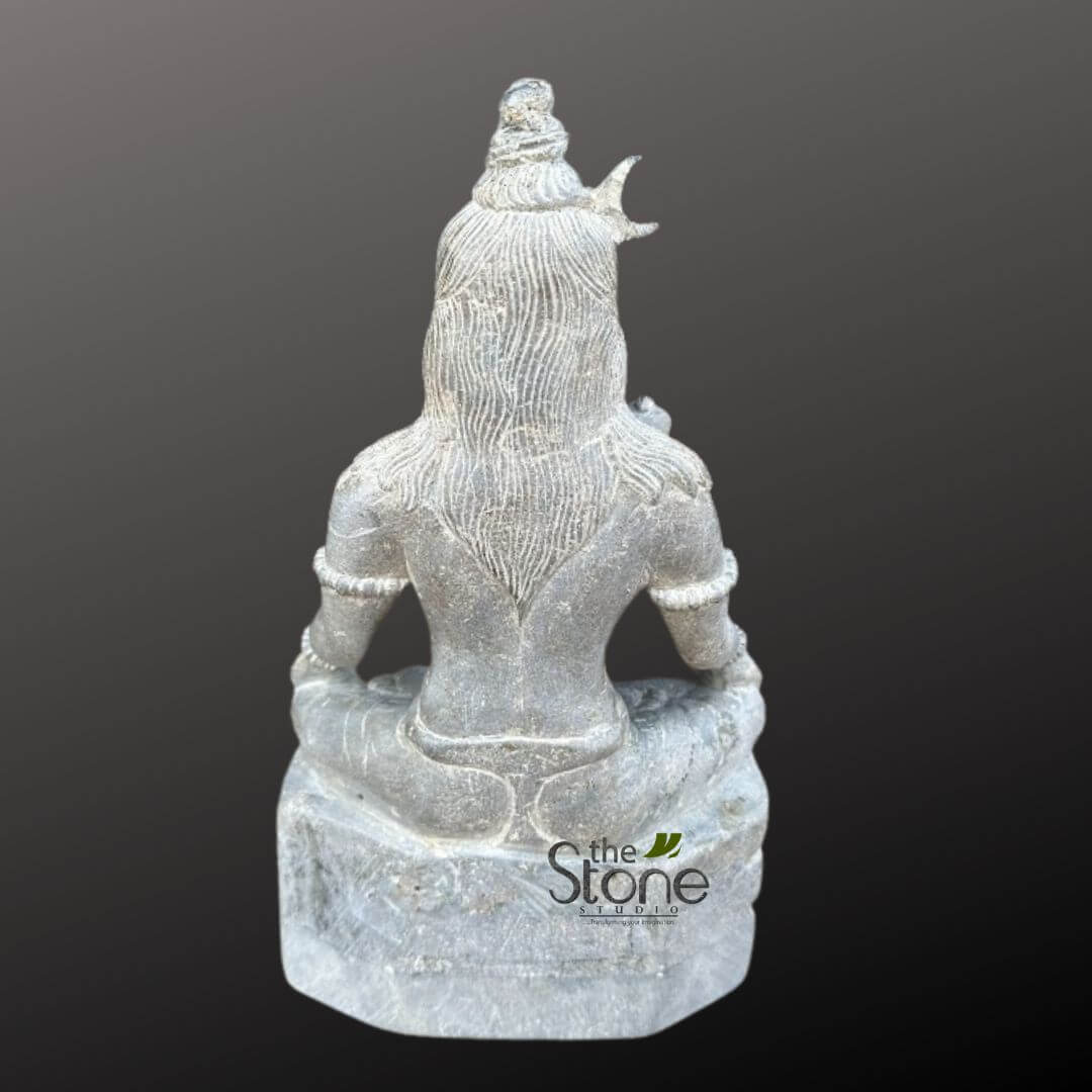 1 feet Shiva Stone Statue