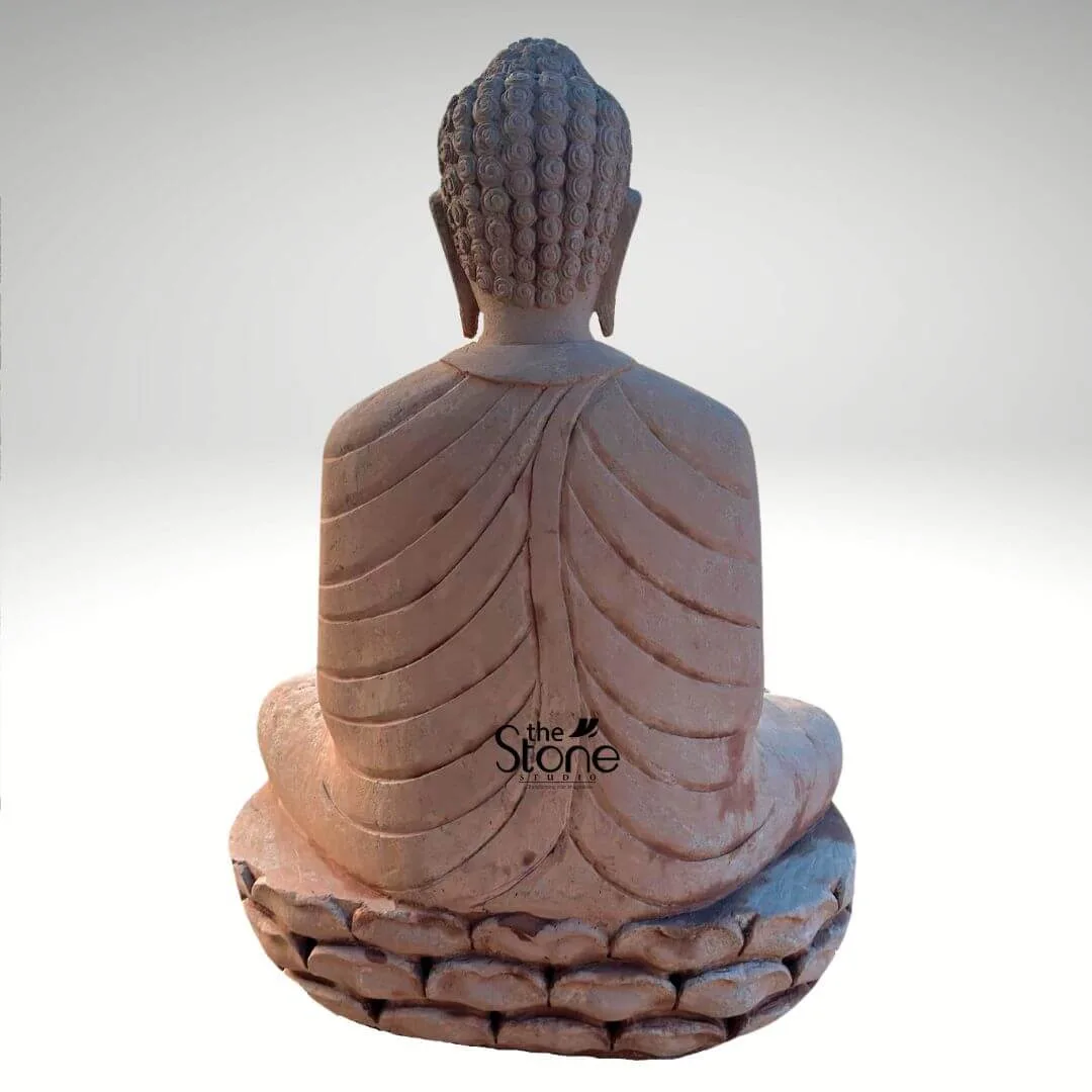 3 Feet Stone Buddha Statue