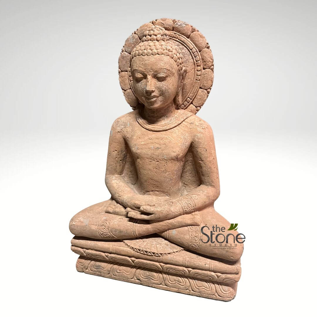 20 inch Stone Buddha Statue