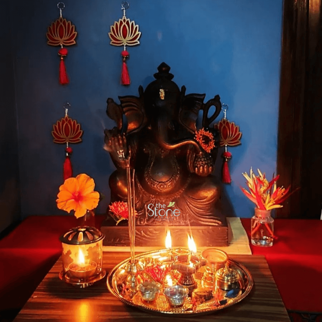 Ganpati murti small 18″