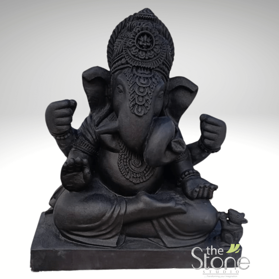 Vinayagar stone statue for home 21″