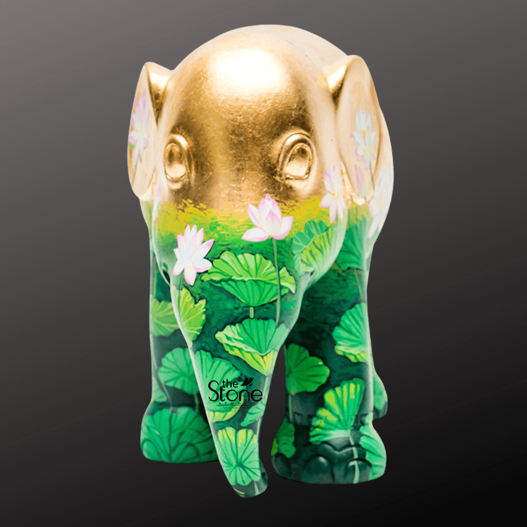 Enlightened Elephant Sculpture 24″
