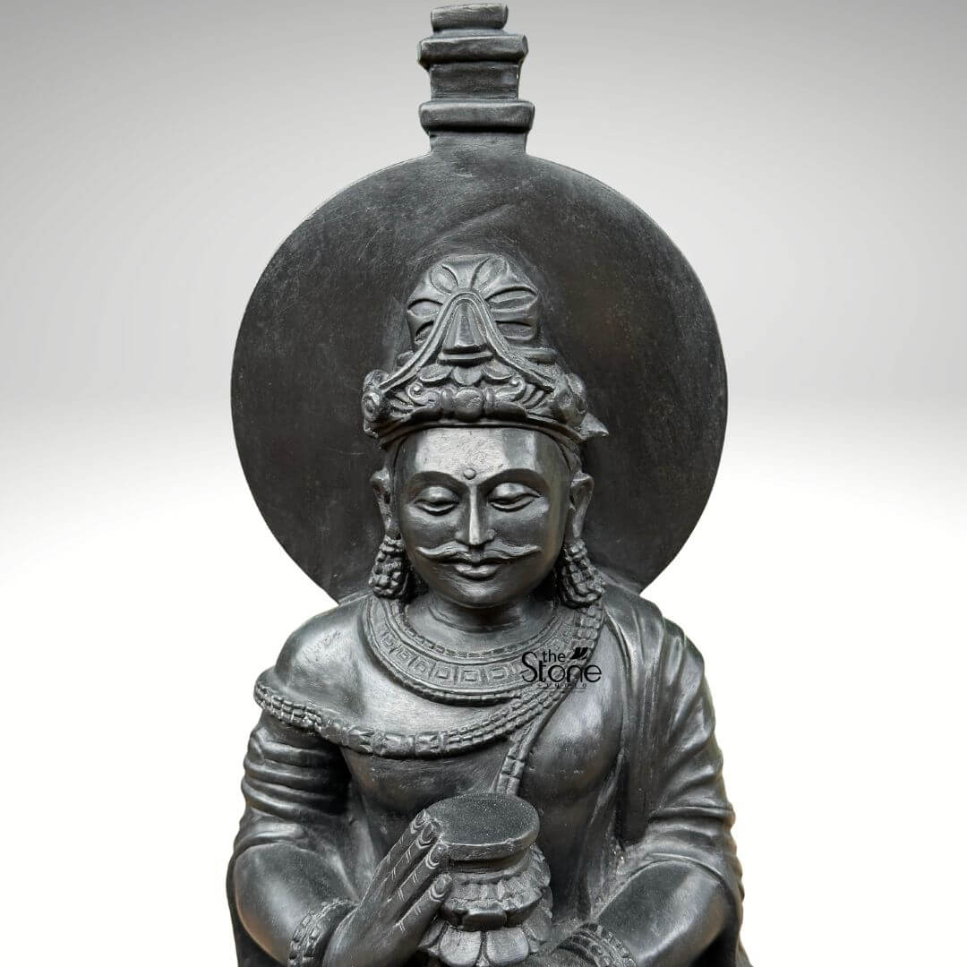 Bodhisattva Meditating Sculpture 2ft