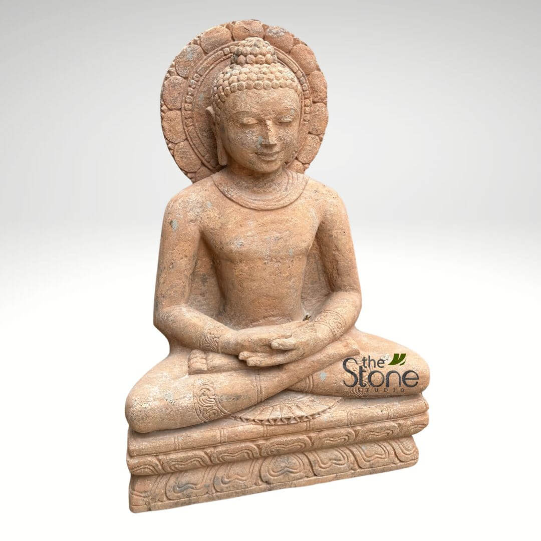20 inch Stone Buddha Statue