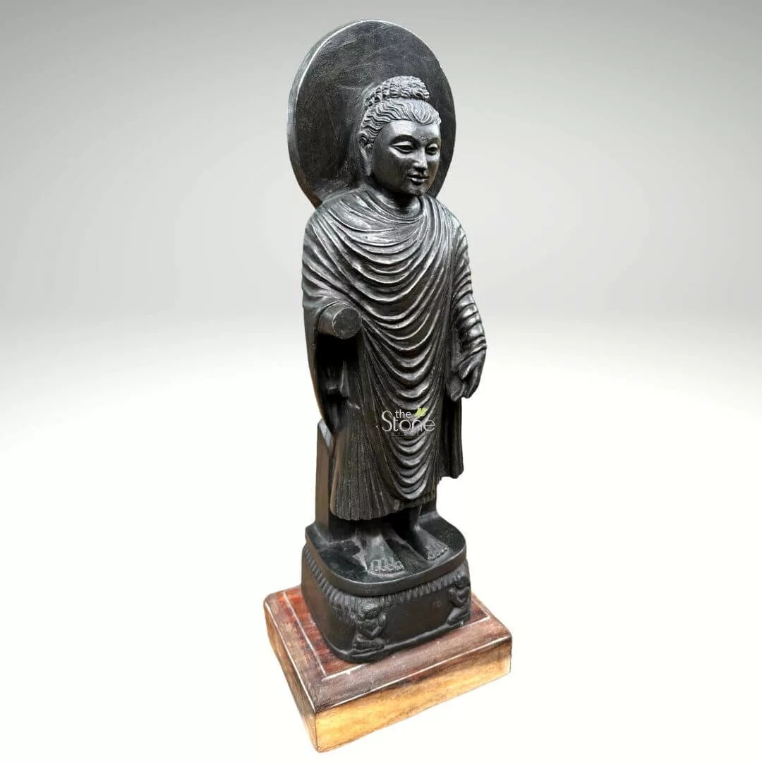 Standing Buddha From Gandhara 21″