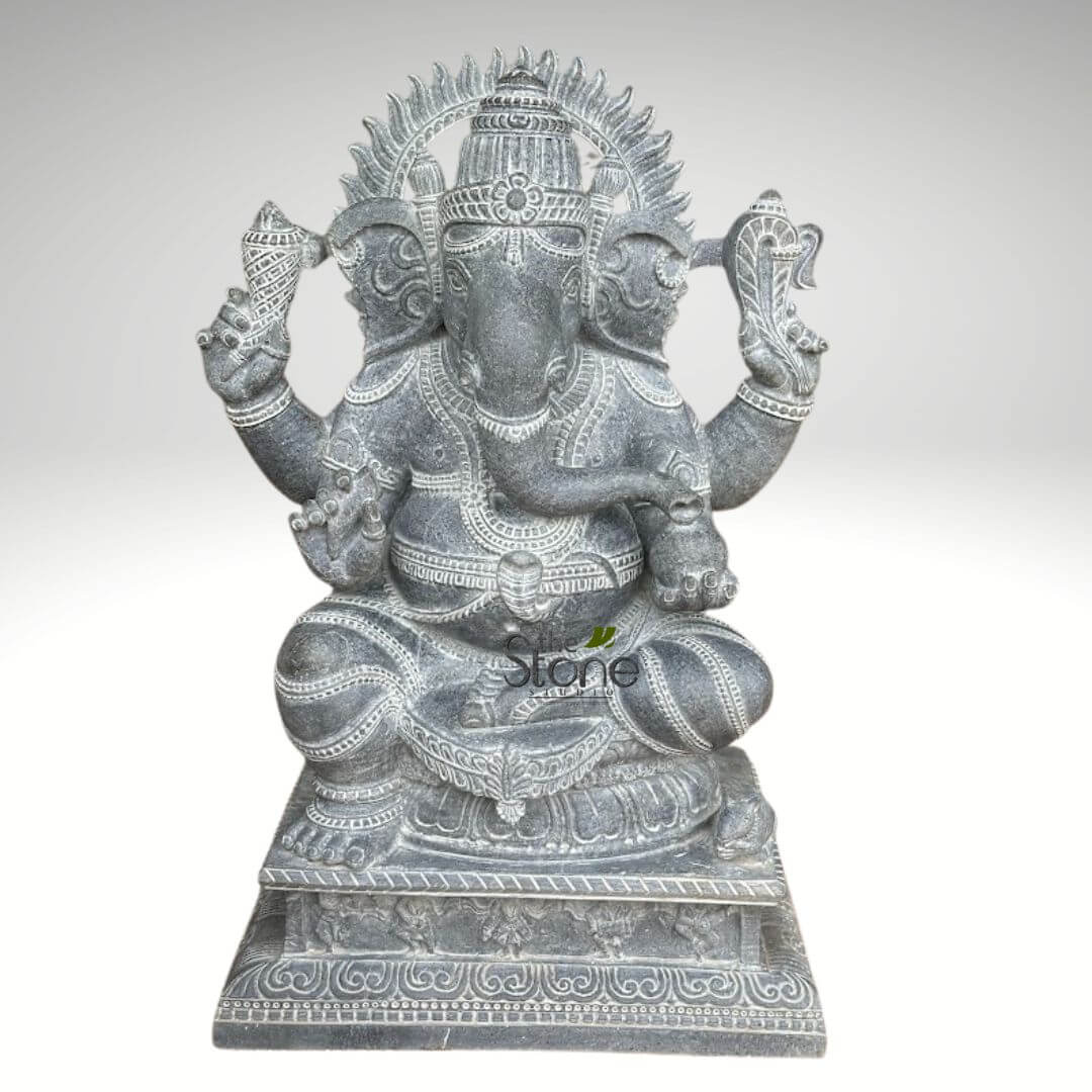 Ganesha idol for home entrance 3.5ft
