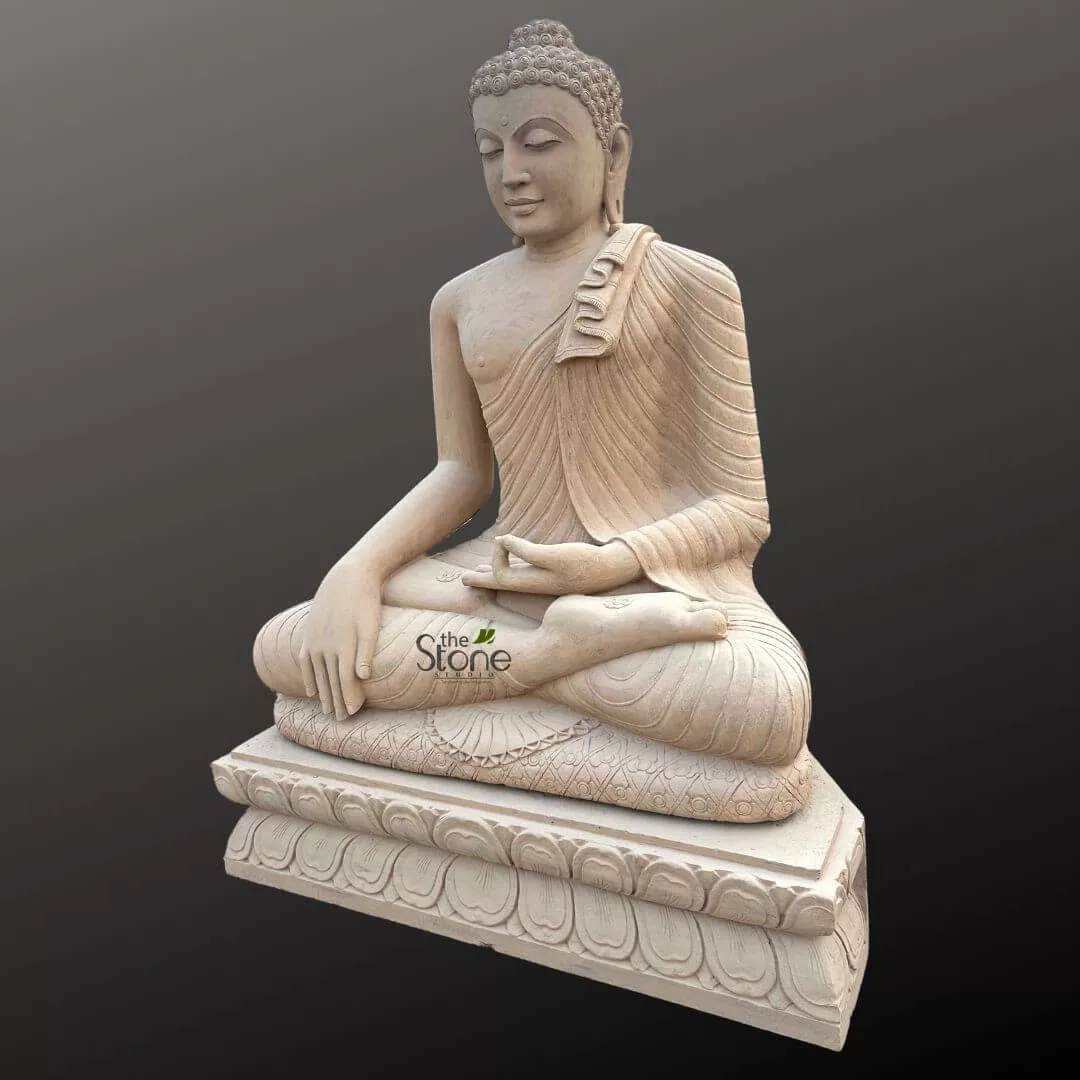 Large Buddha Garden Statue 93″