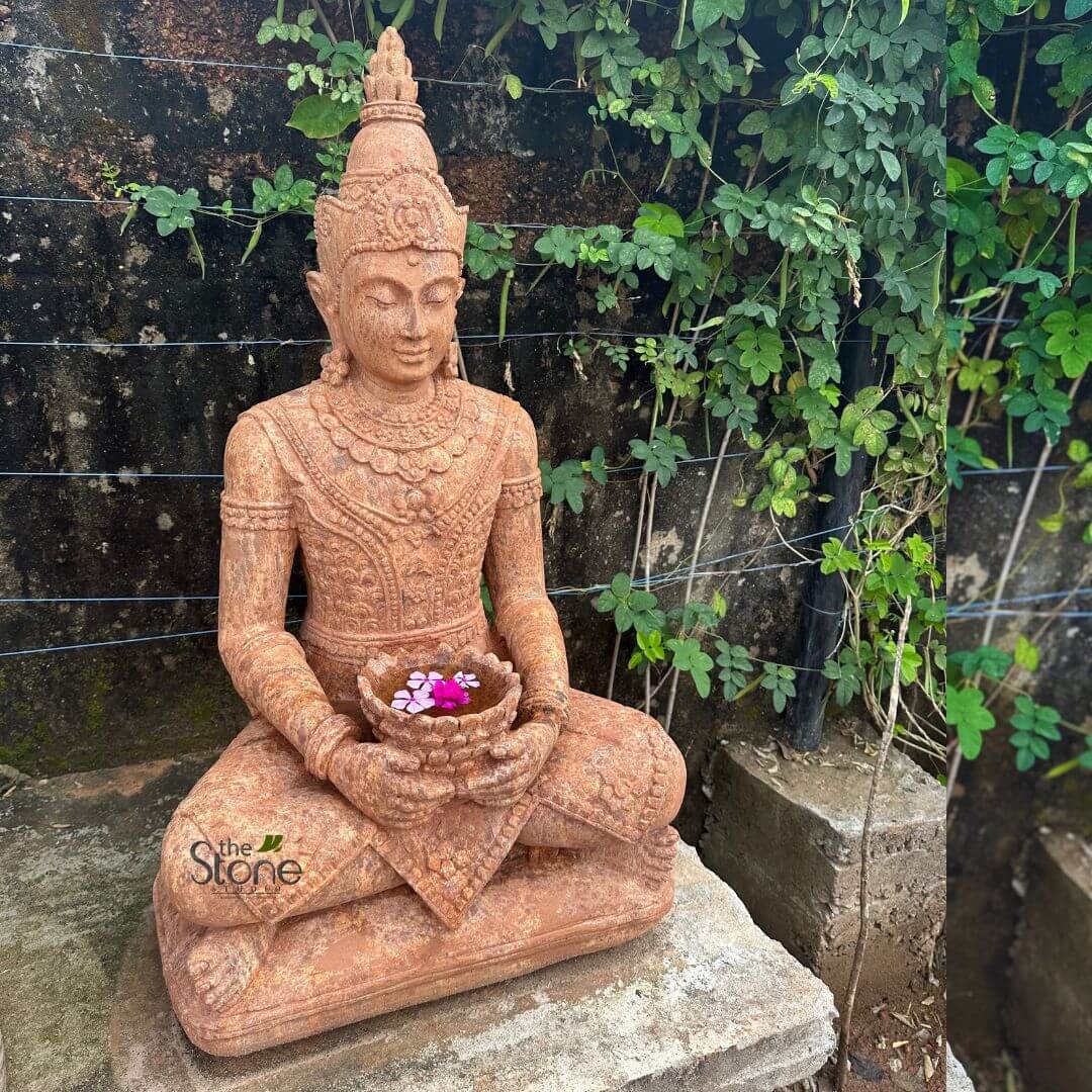 Thai Buddha Stone Statue 3ft