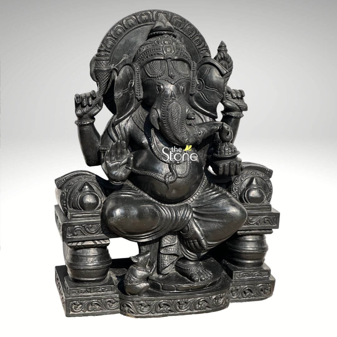 Abhaya Mudra Ganesha Statue 2ft