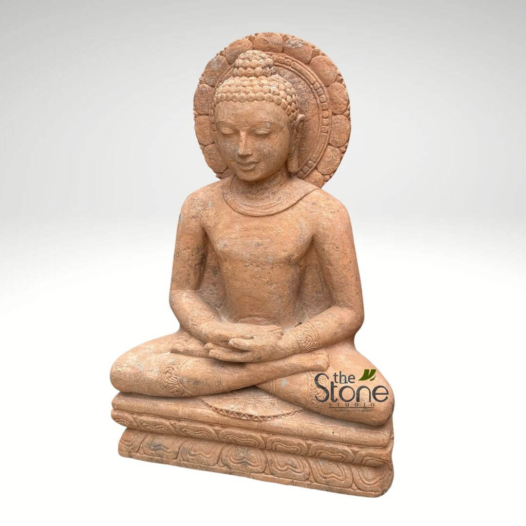 20 inch Stone Buddha Statue