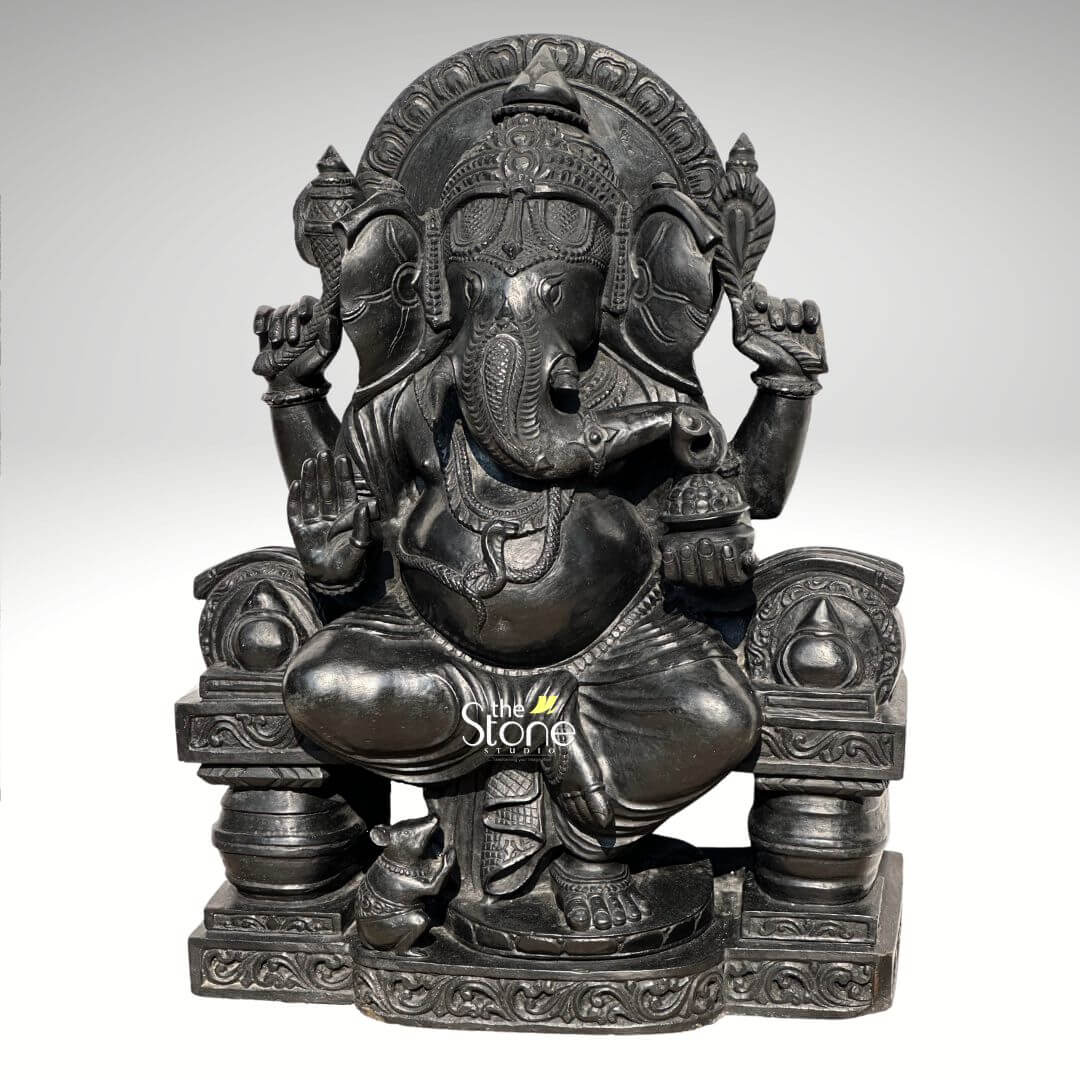 Abhaya Mudra Ganesha Statue 2ft