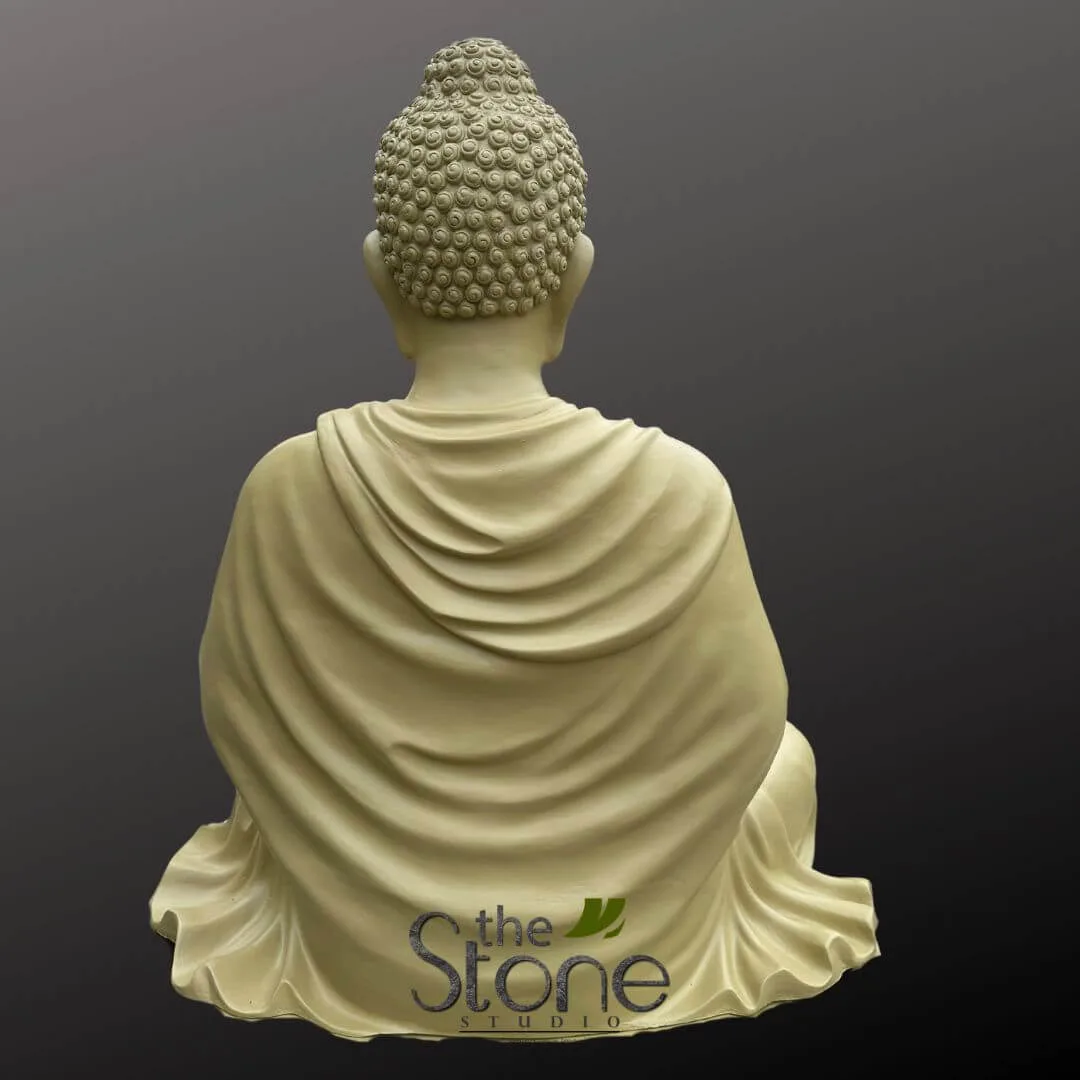 Fibre Buddha Statue 4′