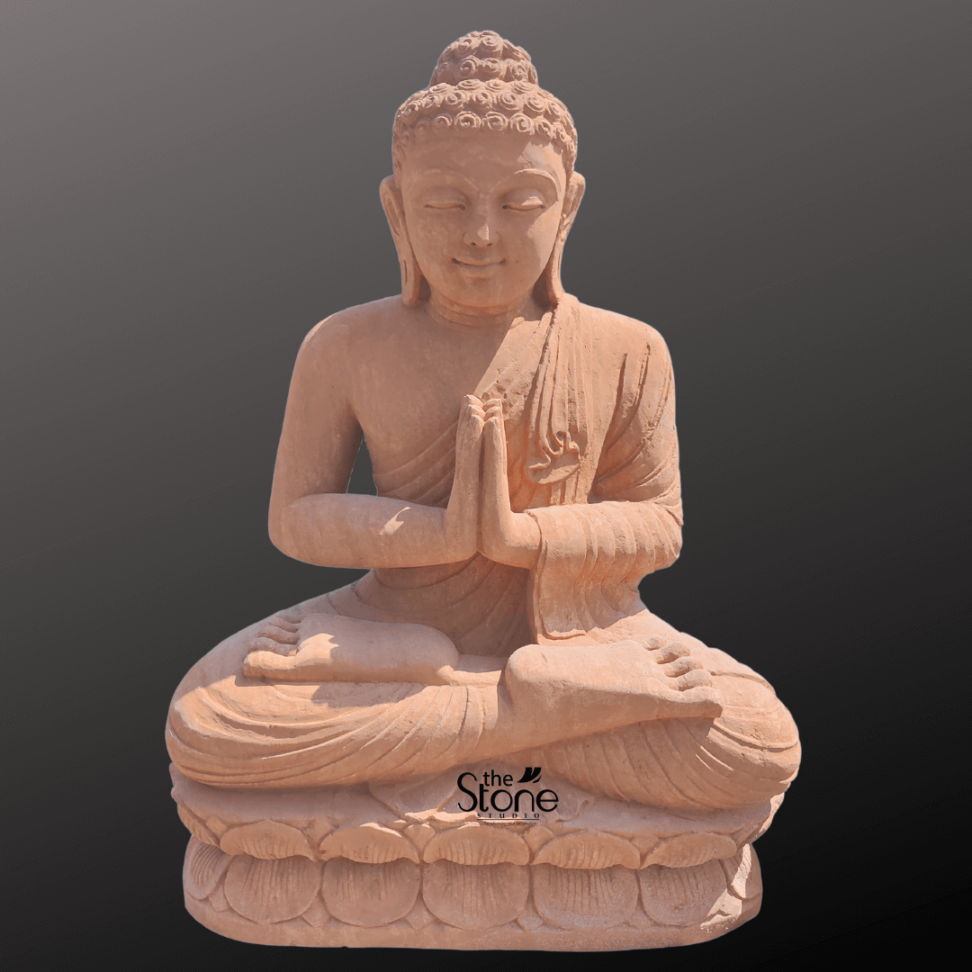 3 feet Anjali Mudra Buddha