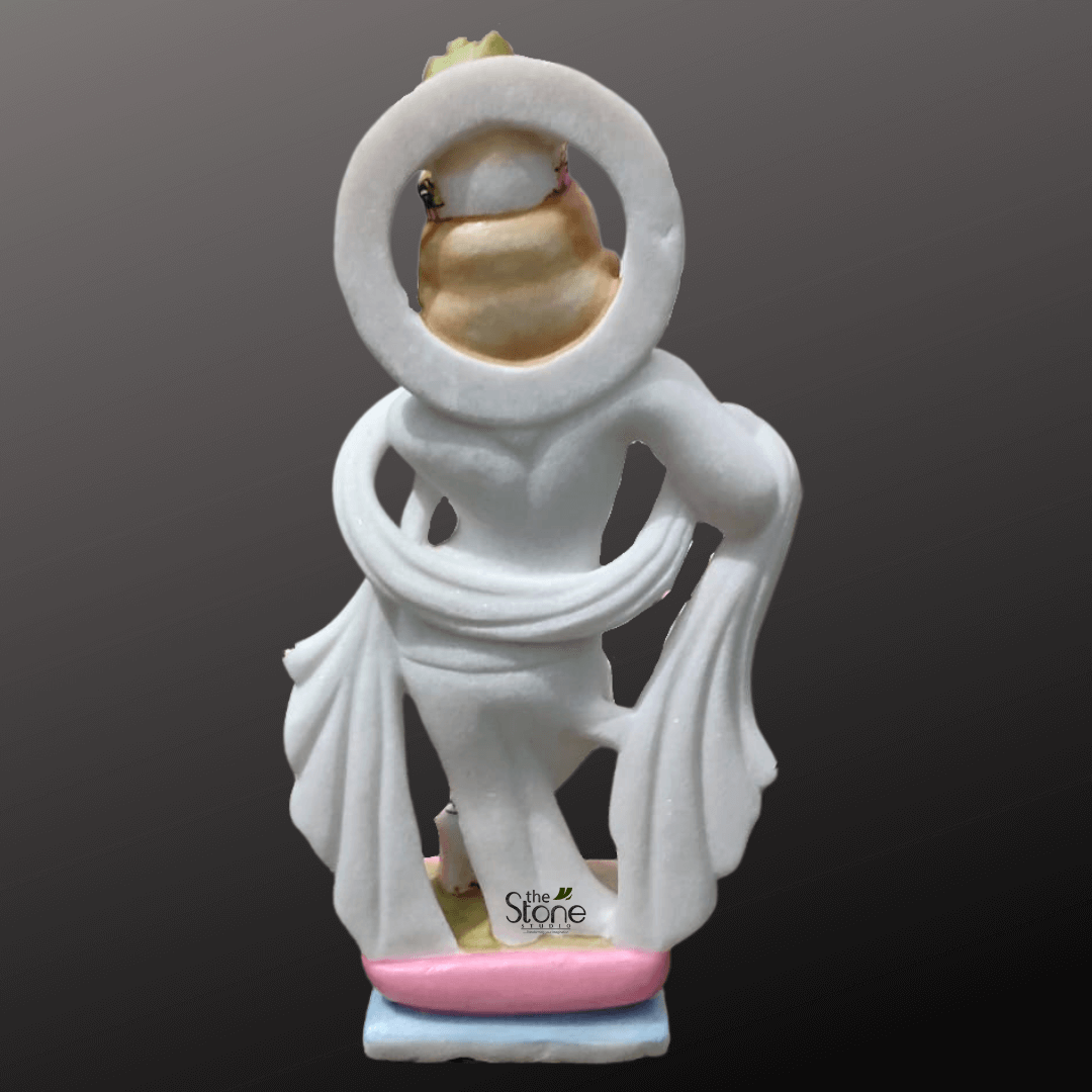 Marble Krishna Idol 18″