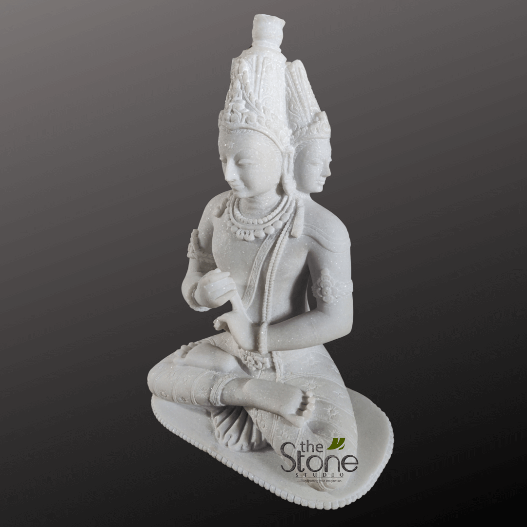 Four Face Buddha Statue 18″