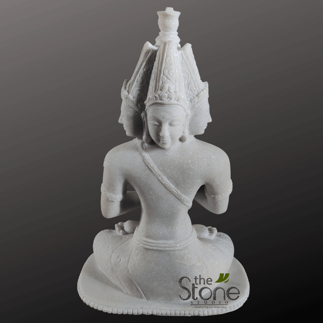 Four Face Buddha Statue 18″