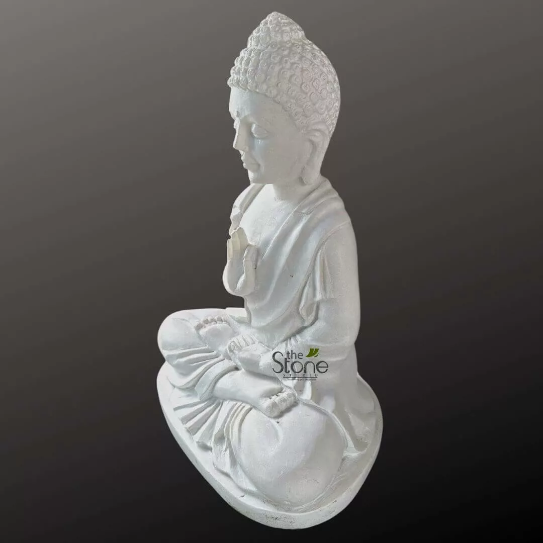 18 inch Marble Buddha Statuetue