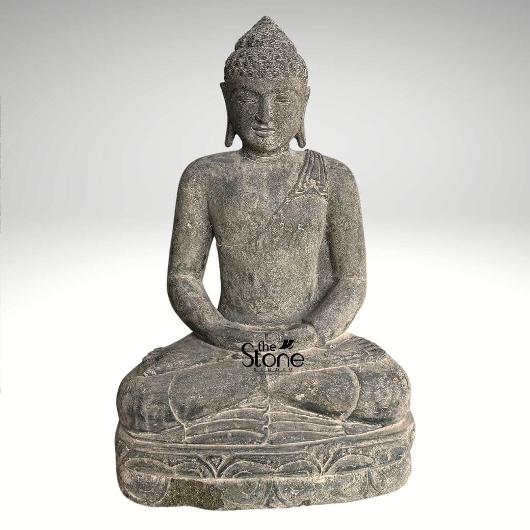 Vintage Buddha Statue 2.5ft