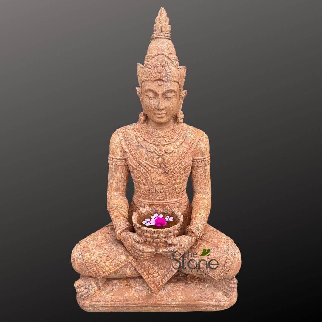 Thai Buddha Stone Statue 3ft